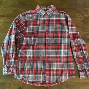Lands’ End long sleeve flannel